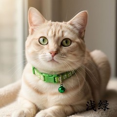 Adjustable Reflective Cat Collar with Bell Nylon Safety Collar for Kitten Puppy