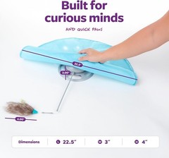 Compact Motion-Activated Cat Toy – Engaging, Fun & Perfect for All Breeds