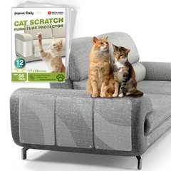 12 Pack Self Adhesive Cat Scratch Furniture Protectors – Anti-Scratch Couch G…