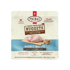 Primal Freeze Dried Raw Cat Food Nuggets Rabbit, Complete & Balanced Meal or …