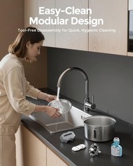 Cat Water Fountain Stainless Steel 3.2L/108oz, Invengo Automatic Pet Fountain…