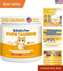 Pure Taurine for Cats Taurine Powder Supplement for Kitty Supports Vitality a…