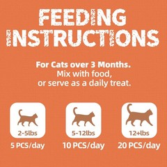 Cat Treats 16 oz Lactoferrin Lysine Immune Allergy Relief Sneezing Runny Nose