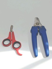 Lot Of Two Vintage By Coastal Nail Trimmers For Small & Medium Animals Sharp