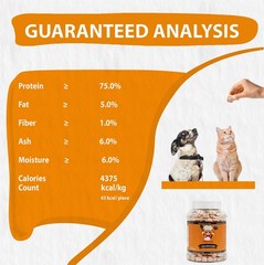 Chef Kitty Freeze Dried Salmon Cat and Dog Treats – 5.3 Ounce