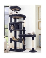 Globlazer Extra Large Platform Cat Tree, 65in Sturdy Cat Scratching Tree for …