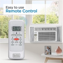 BLACK+DECKER Window Air Conditioner 12000 BTU, AC Window Unit Cools Up to 550 Sq