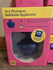 Waterless Powder All-in-One Applicator Dog Brush + 7 Boxes Powder Refills