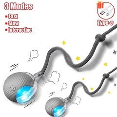 Automatic Rolling Ball Smart Cat Dog Toy Electric Pet Self-moving Kitten Game