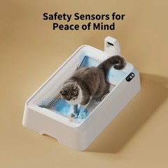 PETKIT Open-Top & AI Camera Self Cleaning Cat Litter Box w/ 2-Way Raking/5G WiFi