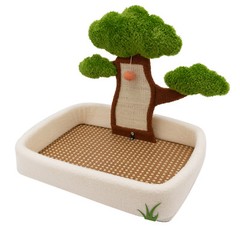 63??43??60cm Cat House With Sleeping Cushion Cat Bed With Cat Scratching Post