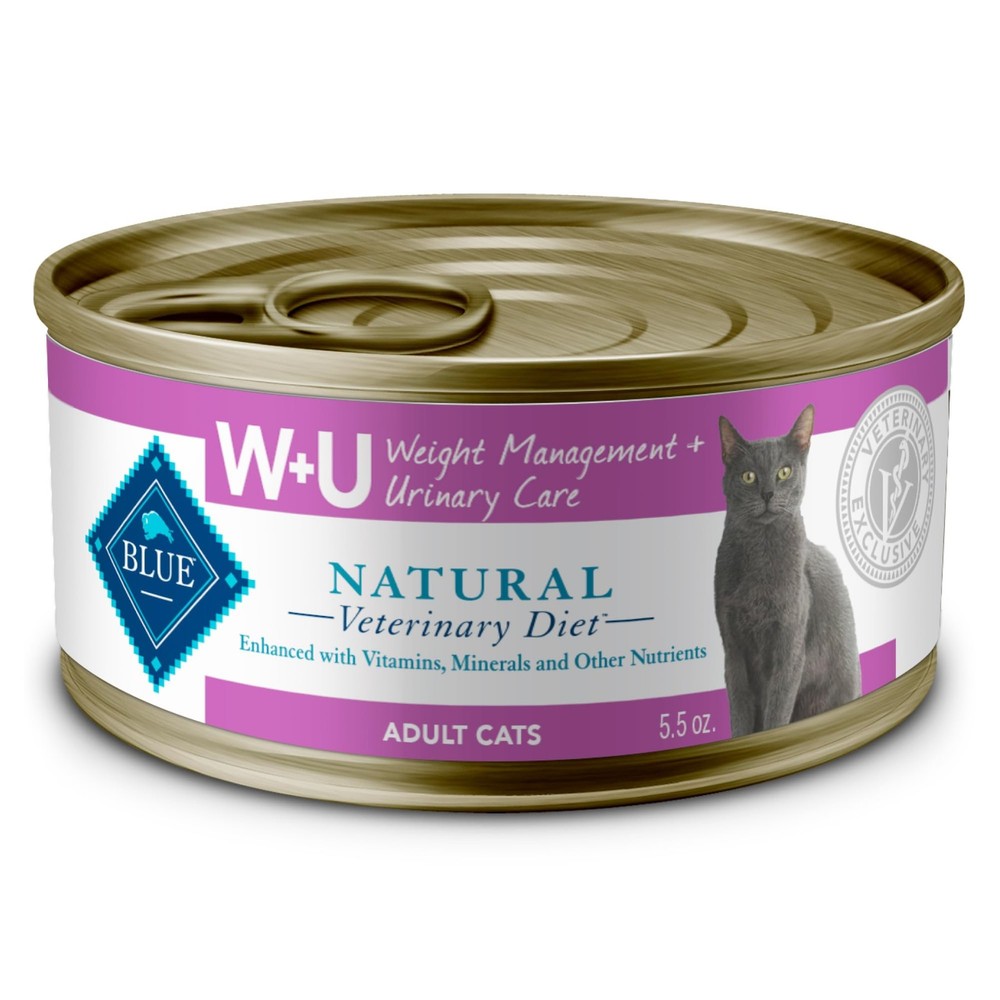 Blue Buffalo Natural Veterinary Diet Wet Cat Food Weight Management 24 cans
