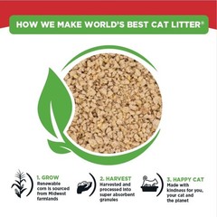 2 Pack World’s Best Cat Litter Ultra Absorb Unscented 15 lb Multi Pack FREE SHIP