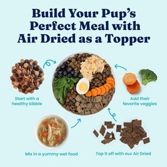 Solid Gold Air Dried Dog Food Toppers for Dry Food – Healthy Dog Treats w/Real B