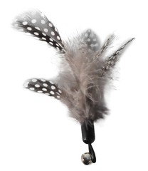 EcoCity Cat Toys – No Chemical Dyeing Feather for 10 pieces, Natural