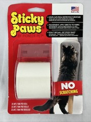 Sticky Paws on a ROLL Stop Cats Destroying Furniture Anti Scratch Cat Training
