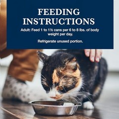 Blue Buffalo Natural Veterinary Diet Wet Cat Food Weight Management 24 cans