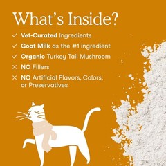 Fera Pets Immune Goat Milk for Dogs & Cats with Colostrum, Organic Turkey Tai…