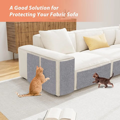 Cat Scratching Mat Self-Adhesive Trimmable Carpet Cat Scratching Post Carpet for