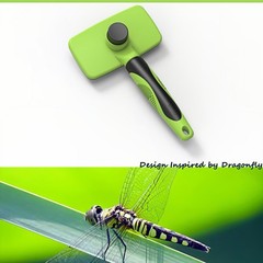 Self Cleaning Slicker Brush for Dogs& Cats, Skin Friendly Grooming Brush for …