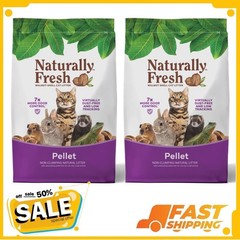 ( 2 Pack ) Naturally Fresh Walnut-Based Pellet Non-Clumping Cat Litter 26 lb