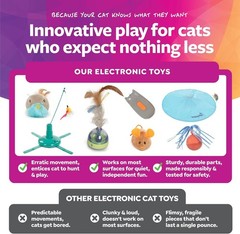 Compact Motion-Activated Cat Toy – Engaging, Fun & Perfect for All Breeds