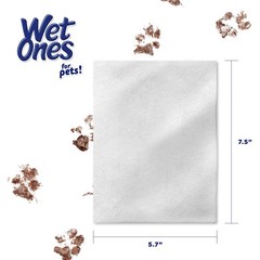 Wet Ones for Cats Freshening Wipes, Multi-Purpose Cat 50 Count (Pack of 1)